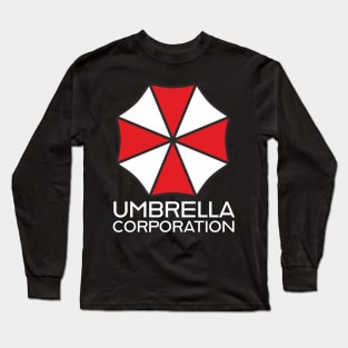 Umbrella Corp, Front & Back, tee only Long Sleeve T-Shirt